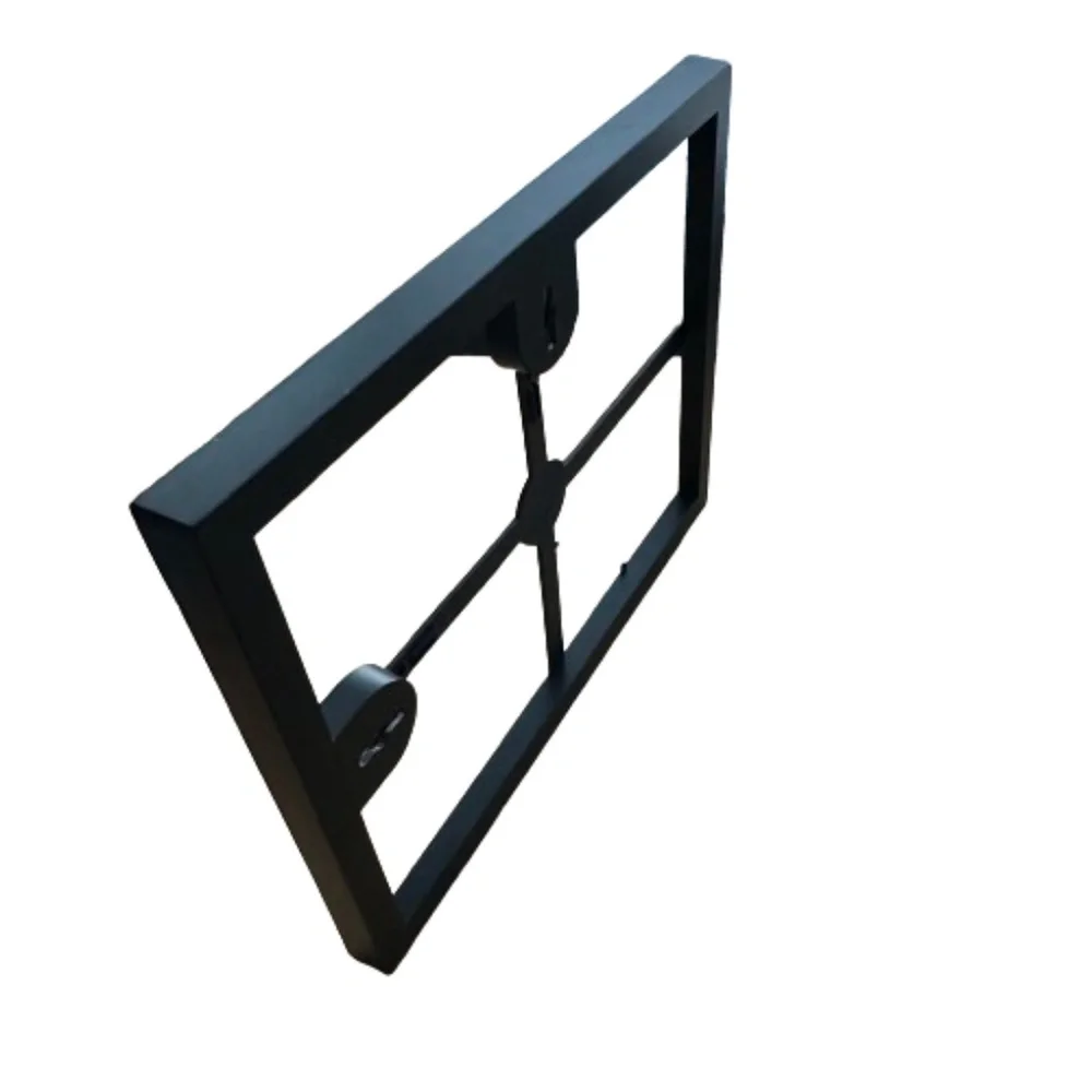 Decorative Black Plastic/Clear Glass Decorative Wall Picture Gift Decor Frame